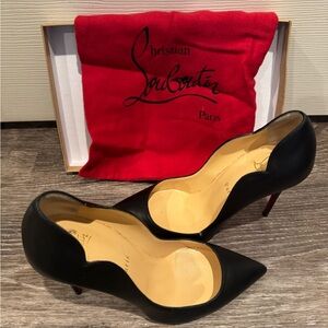 Christian Louboutin Black Pointed Heels